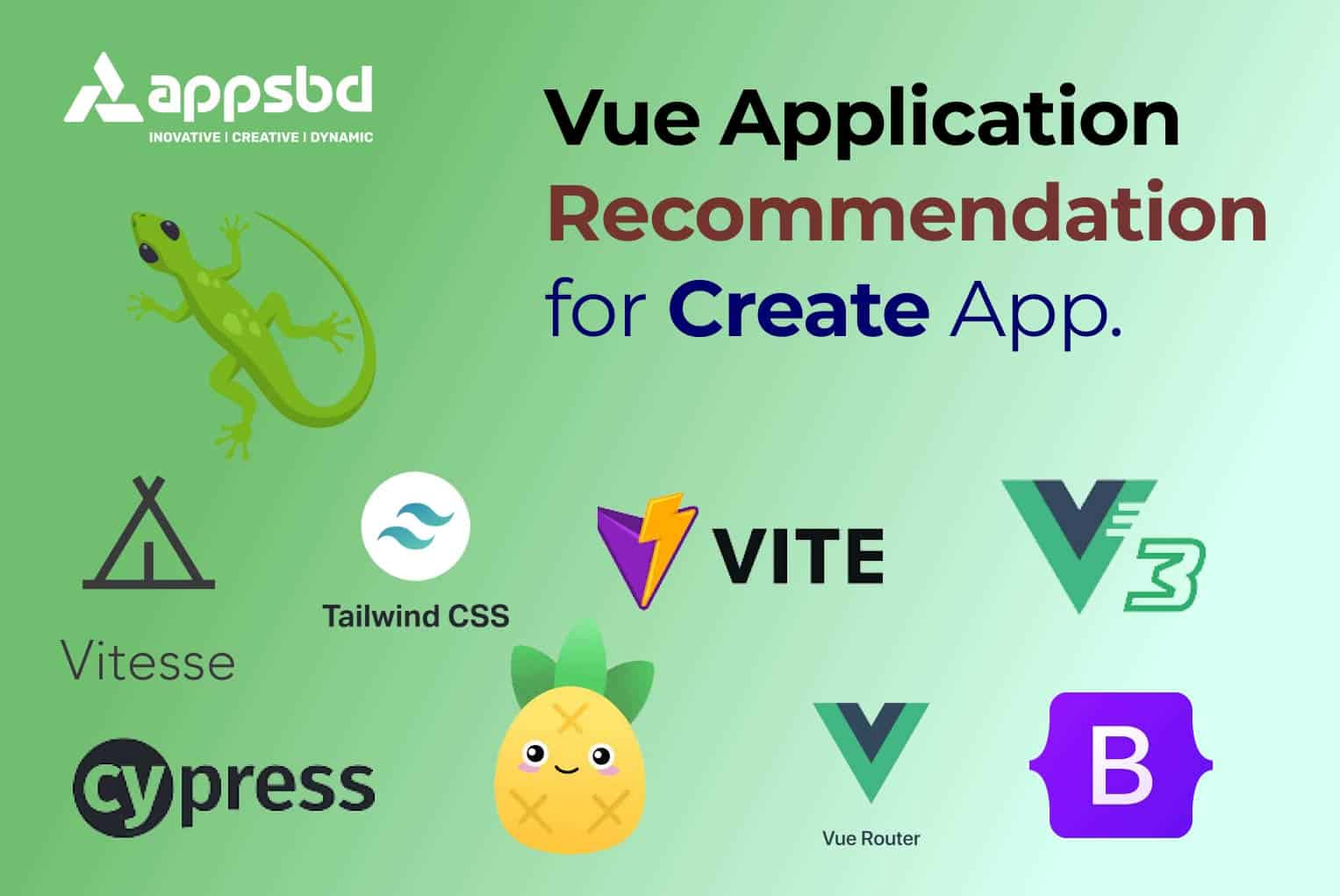 Vue Application Recommendation for Create App