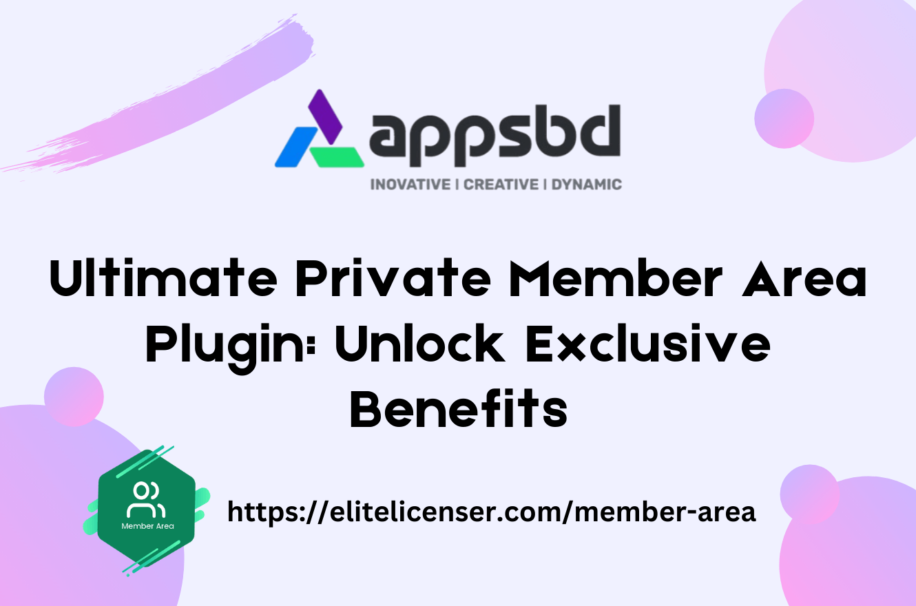 Ultimate Private Member Area Plugin: Unlock Exclusive Benefits