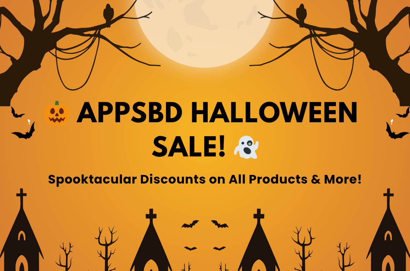Appsbd Halloween Sale — Spooktacular Discount on All Products and Other’s!