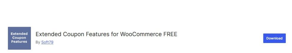 Extended Coupon Features for WooCommerce
