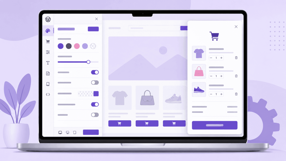 WooCommerce side cart vs default cart