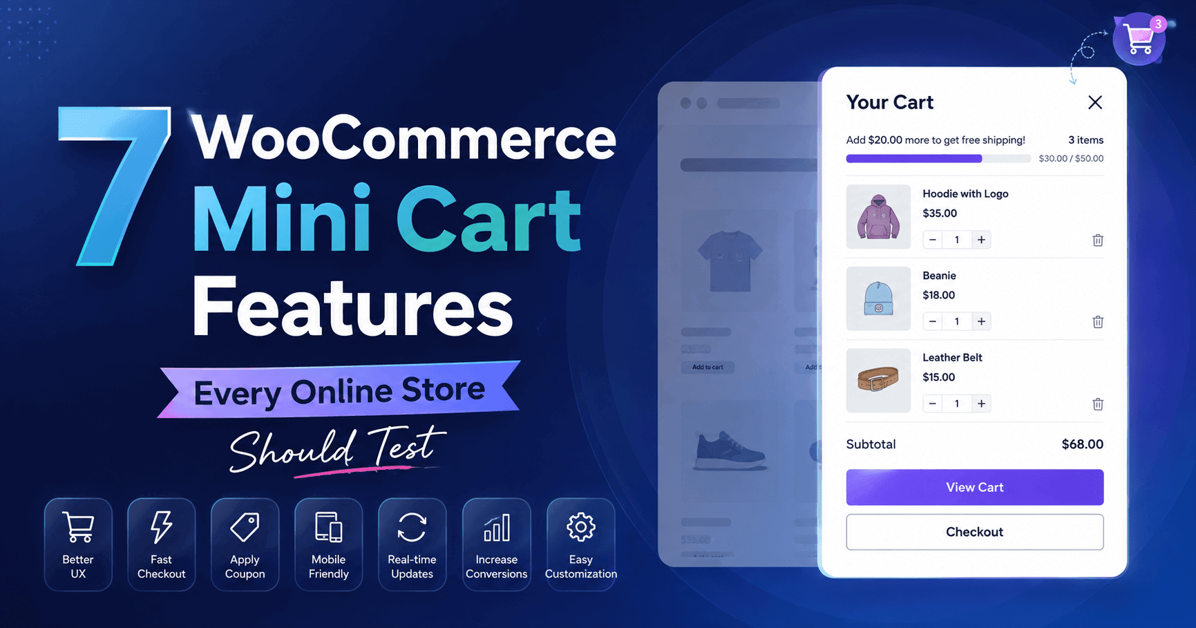 7 WooCommerce Mini Cart Features Every Online Store Should Test