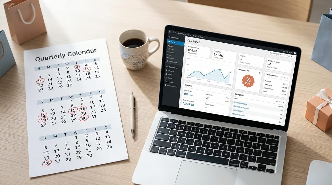 How to Plan a WooCommerce Seasonal Promotion Calendar for the Next 90 Days