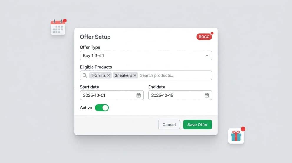 10 WooCommerce Promotion Ideas to Increase Sales During the Holiday Season - Admin settings panel setup 20261011145407 1
